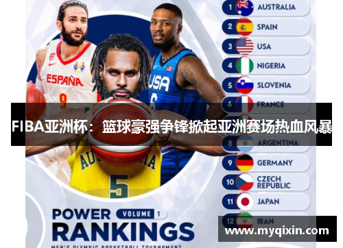 FIBA亚洲杯：篮球豪强争锋掀起亚洲赛场热血风暴